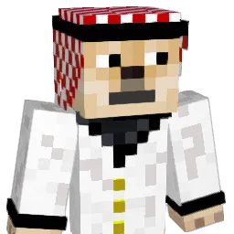 MxZChaos Minecraft avatar bust