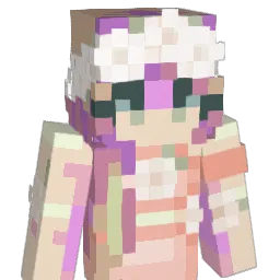 Mxchelle9 Minecraft avatar bust