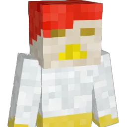 MyHugeChicken Minecraft avatar bust