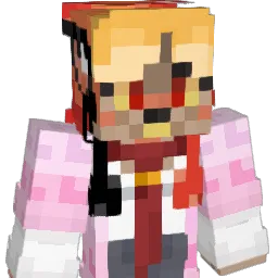 MyRadameline Minecraft avatar bust