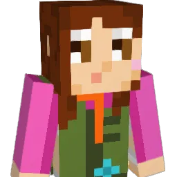 Myalana Minecraft avatar bust