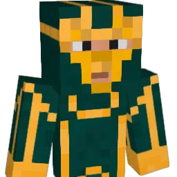 N00b1414 Minecraft avatar bust