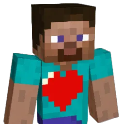 N0 Minecraft avatar bust