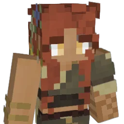 N7Brooke Minecraft avatar bust