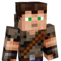 NAO100 Minecraft avatar bust