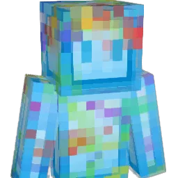NFzero Minecraft avatar bust
