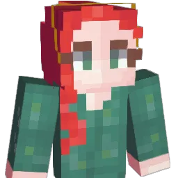 NICEGINA Minecraft avatar bust