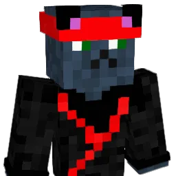 NINJACATCZ Minecraft avatar bust