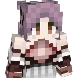 NINJIAAMEII Minecraft avatar bust