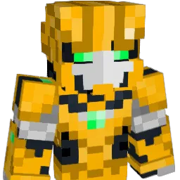 NITRON100 Minecraft avatar bust