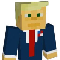 NLG1801 Minecraft avatar bust
