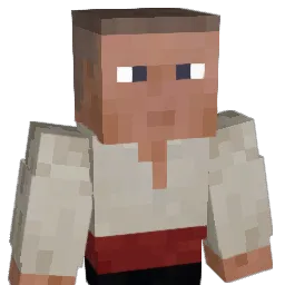 NN197 Minecraft avatar bust