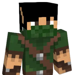 NXFURY Minecraft avatar bust