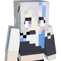 N_Shimotuki Minecraft avatar bust