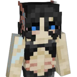 N_un Minecraft avatar bust