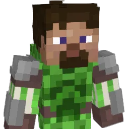 NaNNULL Minecraft avatar bust