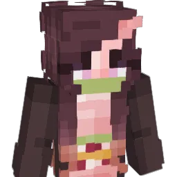 NaNa712 Minecraft avatar bust
