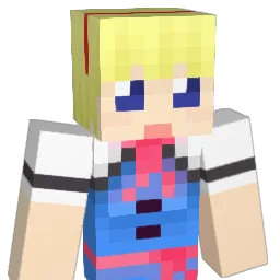 Nachthimmel Minecraft avatar bust