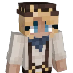 NaivivBlue Minecraft avatar bust