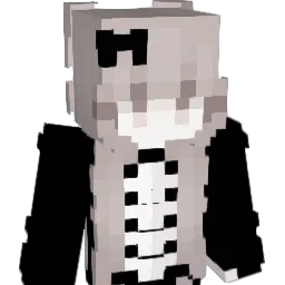 Naked Minecraft avatar bust