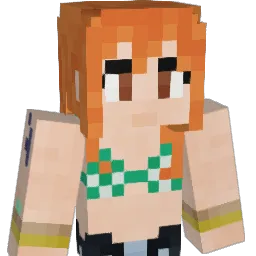 Namiam Minecraft avatar bust