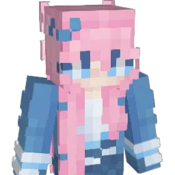 Nastya133 Minecraft avatar bust