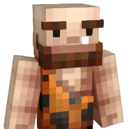 NateTheCaveman Minecraft avatar bust