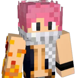 NatsuSTRYKER Minecraft avatar bust