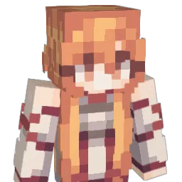 Natsuminee Minecraft avatar bust