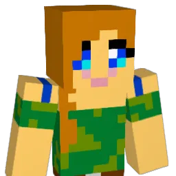 NatureGirl888 Minecraft avatar bust
