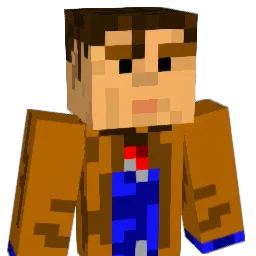 NaughtyBits Minecraft avatar bust