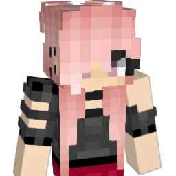NaughtyWitchy Minecraft avatar bust