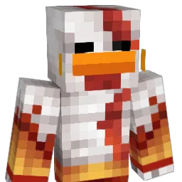 Necromammoth Minecraft avatar bust