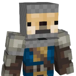 NeganTWD Minecraft avatar bust