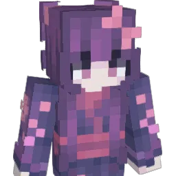 Negativado Minecraft avatar bust
