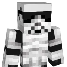 Negative_001 Minecraft avatar bust