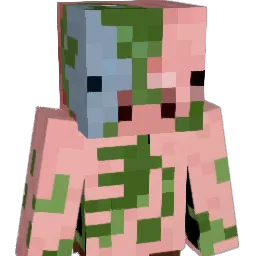 Negativmann Minecraft avatar bust