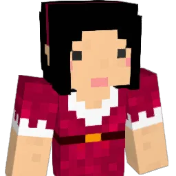 Neiina Minecraft avatar bust