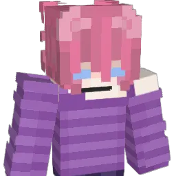 Nekolychan Minecraft avatar bust
