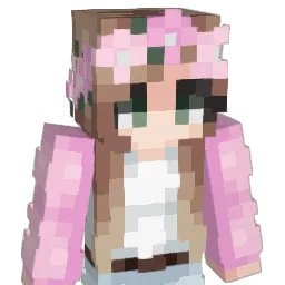 Nekomamaa Minecraft avatar bust