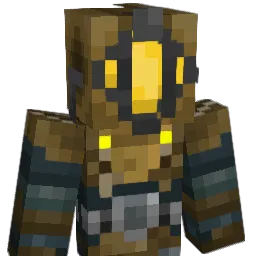 Nekrobiose Minecraft avatar bust