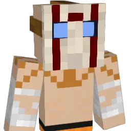 Nekrogoat Minecraft avatar bust