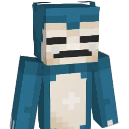 Nekushiki Minecraft avatar bust
