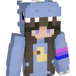 Nelliewhoops Minecraft avatar bust