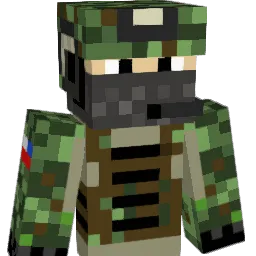 NeonBond Minecraft avatar bust