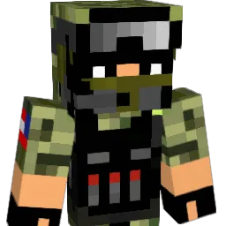 NeonDoozy Minecraft avatar bust