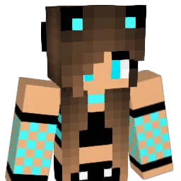 NeonFluff Minecraft avatar bust