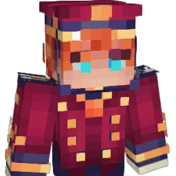 NeonGore Minecraft avatar bust