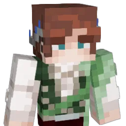 NeonGreenWitch Minecraft avatar bust