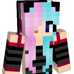NeonKittens17 Minecraft avatar bust
